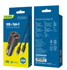 Зарядний пристрій 12V KAKUSIGA KSC-678 Ruilian Series Type C-TC