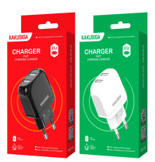 Зарядний пристрій 220V KAKUSIGA QSC-674 Qisheng Series (без кабелю) 2,4A