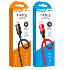 Кабель USB-Type-C KSC-652 Kakusiga YouXiang Series (алюміній плетений) 1м