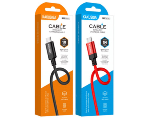 Кабель USB-Lightning(Apple) KAKUSIGA KSC-652 YouXiang Series (алюміній плетений) 1м