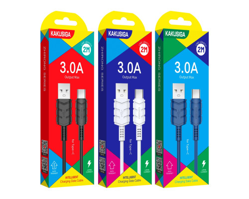 Кабель USB-Lightning(Apple) KAKU KSC-716 Zhirong Series 2м 2.4A