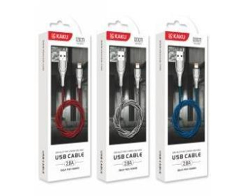 Кабель USB-Lightning(Apple) KAKU KSC-105 1м, 2.8А