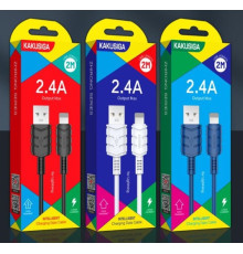 Кабель USB-Lightning(Apple) KSC-710 Kakusiga Kuge Series 1.2м 2.4A
