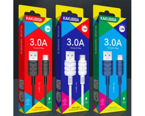 Кабель USB-Type-C KSC-710 Kakusiga Kuge Series 1.2м 3A