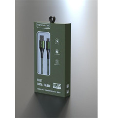 Кабель USB-Lightning (Apple) DC35 20W плетений 1м