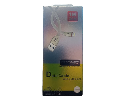 Кабель USB-Lightning (Apple) S54 3A 1м