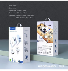 Зарядний пристрій 220V Konfulon C56Q 30W/18W