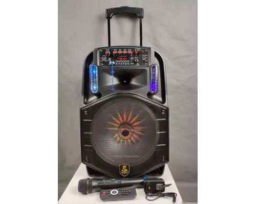 Акустична система CH8612 (12"х1) (30W) (Бездротовий мікрофон) (Пульт)