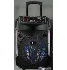 Акустична система CH1201 (12"х1) (30W) (Бездротовий мікрофон) (1800mAh) (Пульт)