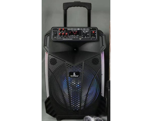 Акустична система CH1201 (12"х1) (30W) (Бездротовий мікрофон) (1800mAh) (Пульт)
