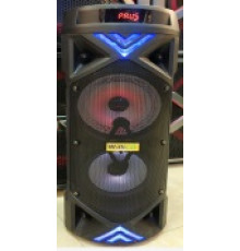 Акустична система ZQS6201/6202 (6.5"х2) (15Wx2) (Дротовий мікрофон) (4500mAh) (Пульт)