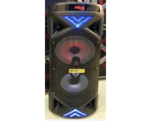 Акустична система ZQS6201/6202 (6.5"х2) (15Wx2) (Дротовий мікрофон) (4500mAh) (Пульт)
