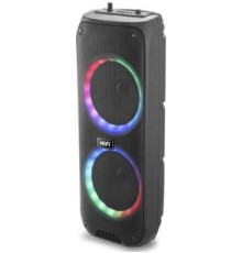 Акустична система RX-6268B (6.5"х2) (10W) (Дротовий мікрофон) (2400mAh) (Пульт)