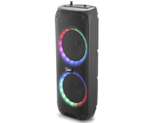 Акустична система RX-6268B (6.5"х2) (10W) (Дротовий мікрофон) (2400mAh) (Пульт)