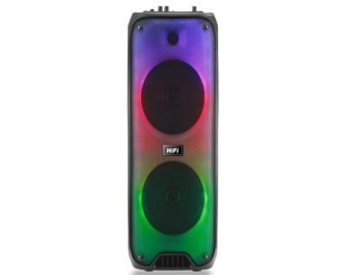 Акустична система RX-8250 (8"х2) (20W) (Дротовий мікрофон) (3000mAh) (Пульт)