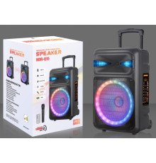 Акустична система NDR-Q15 (15"х1) (30W) (Бездротовий мікрофон) (18650) (Пульт)