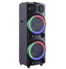 Акустична система HS-TD1020 (10"х2) (80W) (Бездротовий мікрофон) (Пульт)