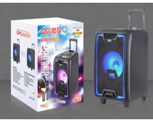 Акустична система NDR-2010 (10"x1) (30W) (Бездротовий мікрофон) (4500mAh) (Пульт)
