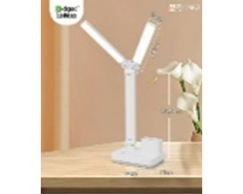 Лампа настільна DIGAD 1962 (Сенсор) (40LED-5730) (5W) (3000-6000K) (Акуум-18650 2шт (6000mAh))
