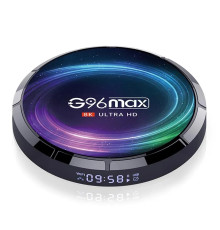 TV-BOX G96 Max X4 8K UltraHD (Android 11 4/64) (WiFi 2.4/5Gz) (Bt 5.0) (USB 2.0/3.0)