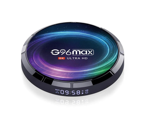 TV-BOX G96 Max X4 8K UltraHD (Android 11 4/64) (WiFi 2.4/5Gz) (Bt 5.0) (USB 2.0/3.0)