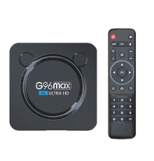 TV-BOX G96 Max W2 4K UltraHD (Android 11 4/64) (WiFi 2.4/5Gz) (Bt 5.0) (USB 2.0/3.0)