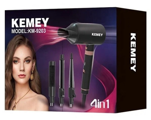 Фен Kemei KM-9203 4в1