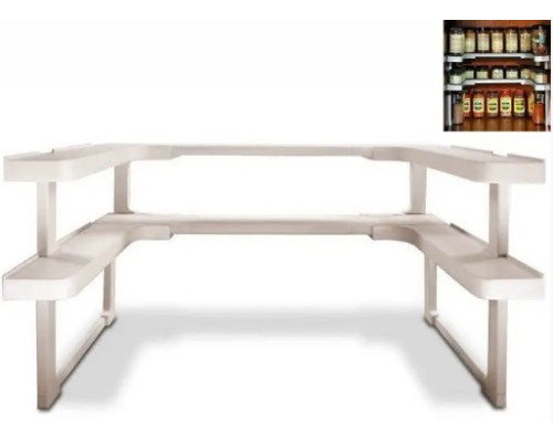 Спецівниця Spice Spinner Two-Tiered Spice Organizer (поворотна рама)