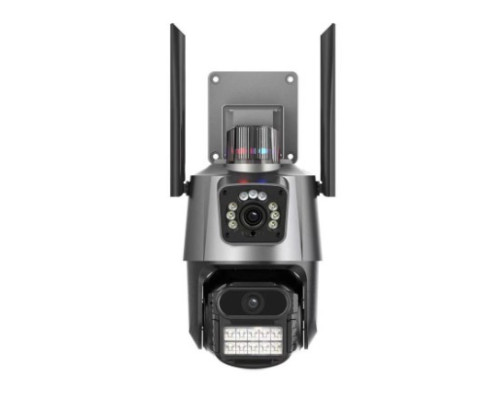 Камера відеоспостереження PTZ вулична WiFi P11 (3MP➕3MP) (ICSEE)