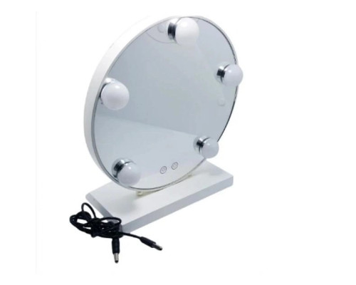 Дзеркало з LED підсвічуванням кругле JX-526 5LED (LY-98)