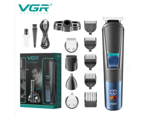 Машинка для стрижки VGR V-108 10в1