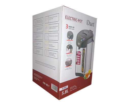 Термос термопот Дуєт Thermo Pot (D-858) (5.8л)