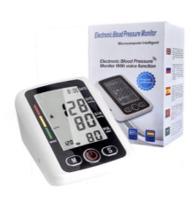 Тонометр на руку Electronic Blood Pressure Monitor (БІЛИЙ) (LY-86)