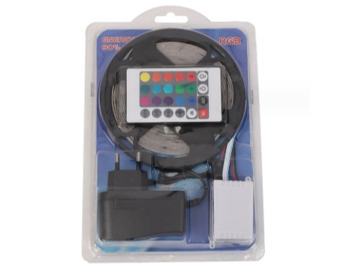 Стрічка LED RGB 5050 (адаптер, пульт) SF-16