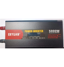 Перетворювач напруги з 12V→220V 5000W ЧИСТИЙ СИНУС LCD