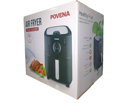 Аерофрітюрниця-мультипіч POVENA AIR FRYER PVN-5522 (5.5L)