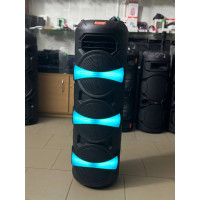 Музична колонка MS-2062BT-W з бездротовим мікрофоном, потужністю 60W