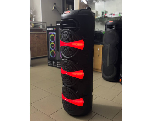 Музична колонка MS-2062BT-W з бездротовим мікрофоном, потужністю 60W
