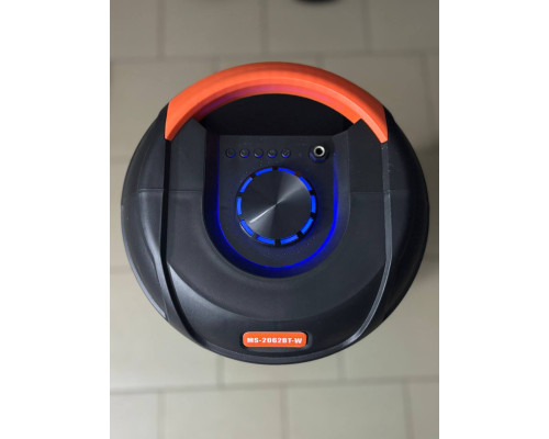 Музична колонка MS-2062BT-W з бездротовим мікрофоном, потужністю 60W