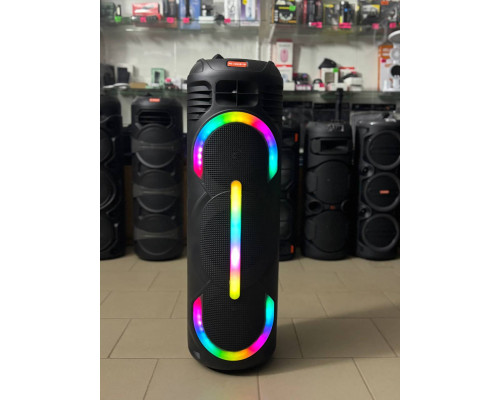 Музична колонка MS-2063BT-W з бездротовим мікрофоном, потужність 60W