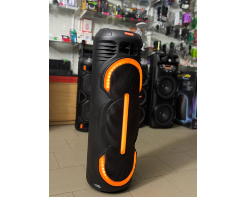Музична колонка MS-2063BT-W з бездротовим мікрофоном, потужність 60W