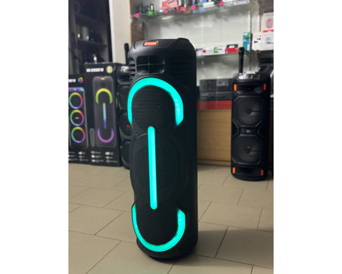 Музична колонка MS-2063BT-W з бездротовим мікрофоном, потужність 60W