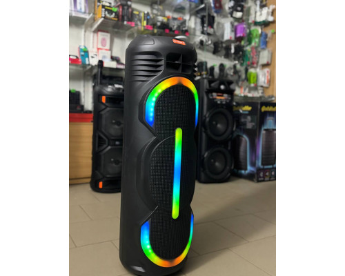 Музична колонка MS-2063BT-W з бездротовим мікрофоном, потужність 60W
