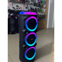 Музична колонка MS-2076BT-W з бездротовим мікрофоном, потужність 60W