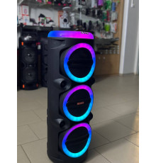 Музична колонка MS-2076BT-W з бездротовим мікрофоном, потужність 60W