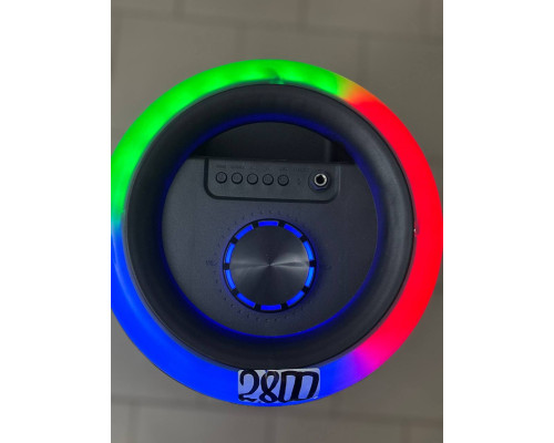 Музична колонка MS-2076BT-W з бездротовим мікрофоном, потужність 60W