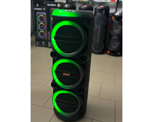 Музична колонка MS-2076BT-W з бездротовим мікрофоном, потужність 60W
