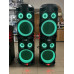 Комплект потужної парної акустики Temeisheng TMS-21 (USB/FM/Bluetooth) + 2 радіомікрофони DJпульт