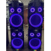 Комплект потужної парної акустики Temeisheng TMS-21 (USB/FM/Bluetooth) + 2 радіомікрофони DJпульт