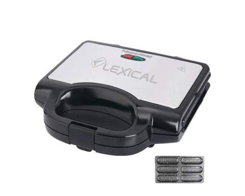 Гриль для хот-догів Lexical LHT-2330 з антипригарним покриттям 750 Вт